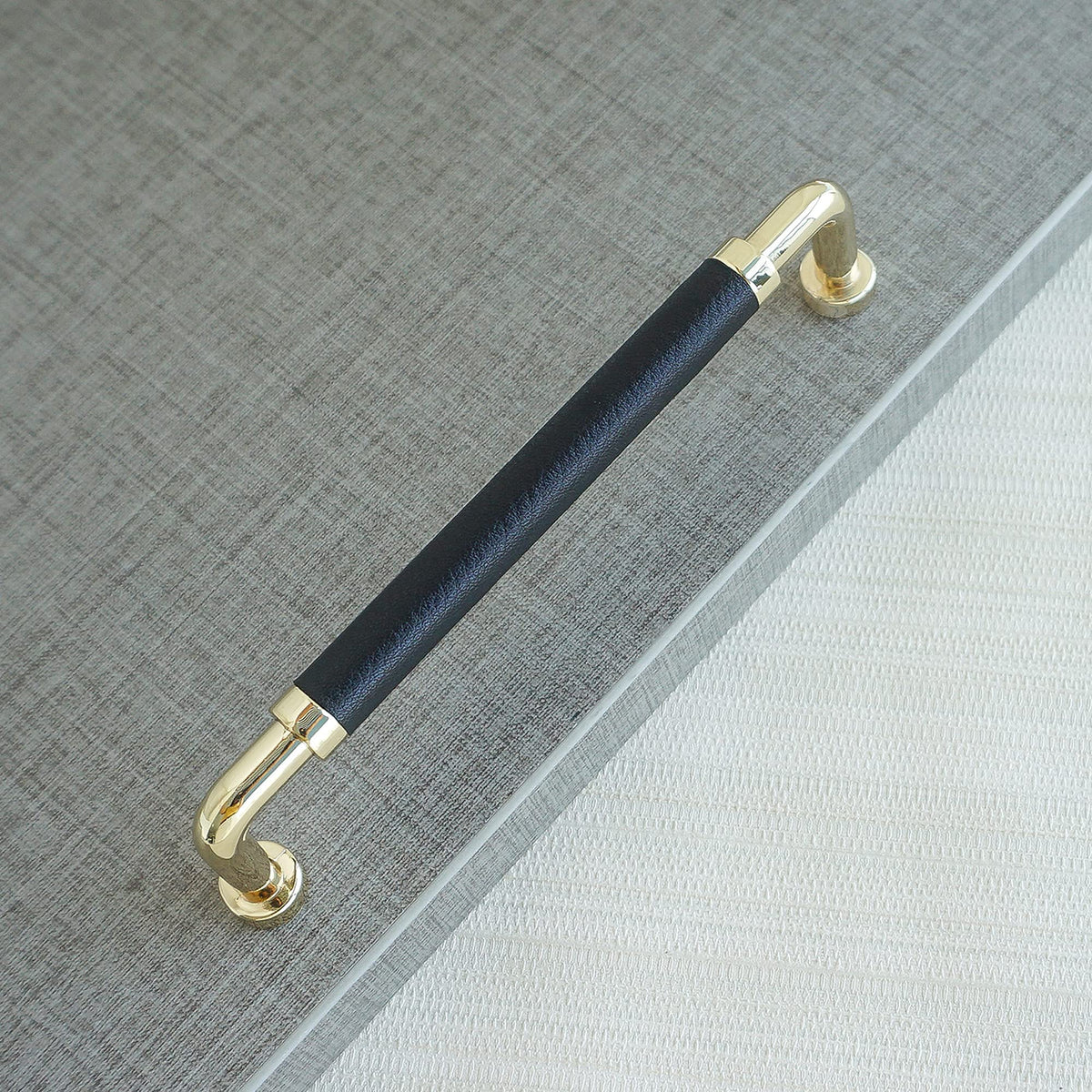 Modern Leather Cupboard D Handles & Knobs