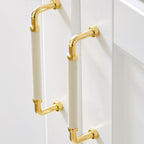 Modern Leather Cupboard D Handles & Knobs