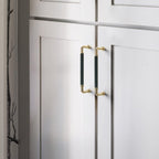 Modern Leather Cupboard D Handles & Knobs