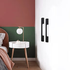 Modern Long Asymmetric Flat Bar Cupboard Handles