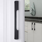 Modern Long Asymmetric Flat Bar Cupboard Handles
