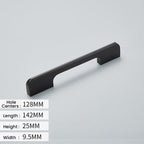 Modern Long Asymmetric Flat Bar Cupboard Handles