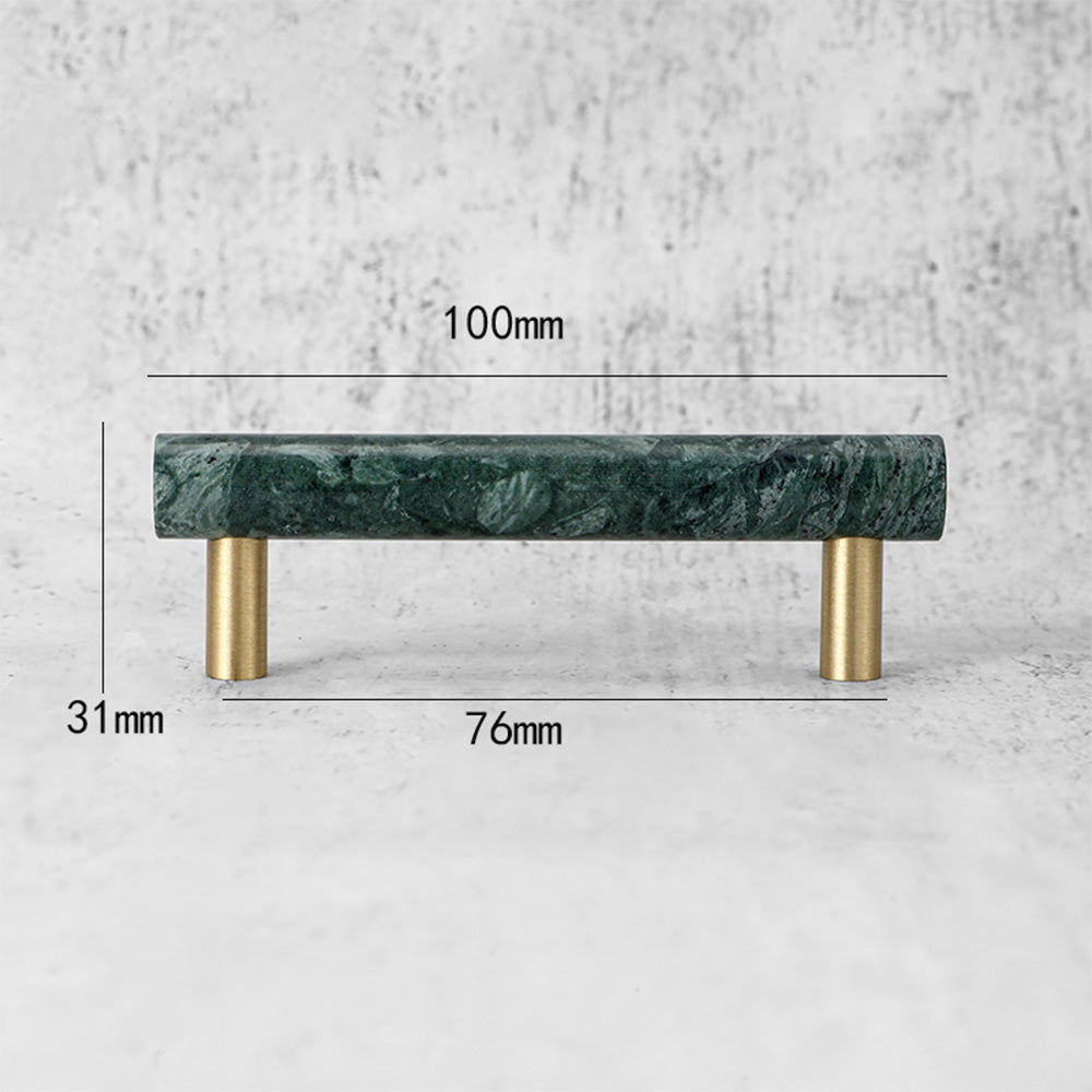 Modern Marble T-Bar Kitchen Cupboard Handles