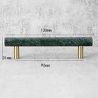 Modern Marble T-Bar Kitchen Cupboard Handles