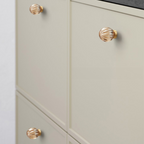Modern Oval, Ball, Ribbed and Square Crystal Cupboard Knobs