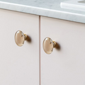 Modern Oval, Ball, Ribbed and Square Crystal Cupboard Knobs