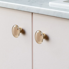 Modern Oval, Ball, Ribbed and Square Crystal Cupboard Knobs