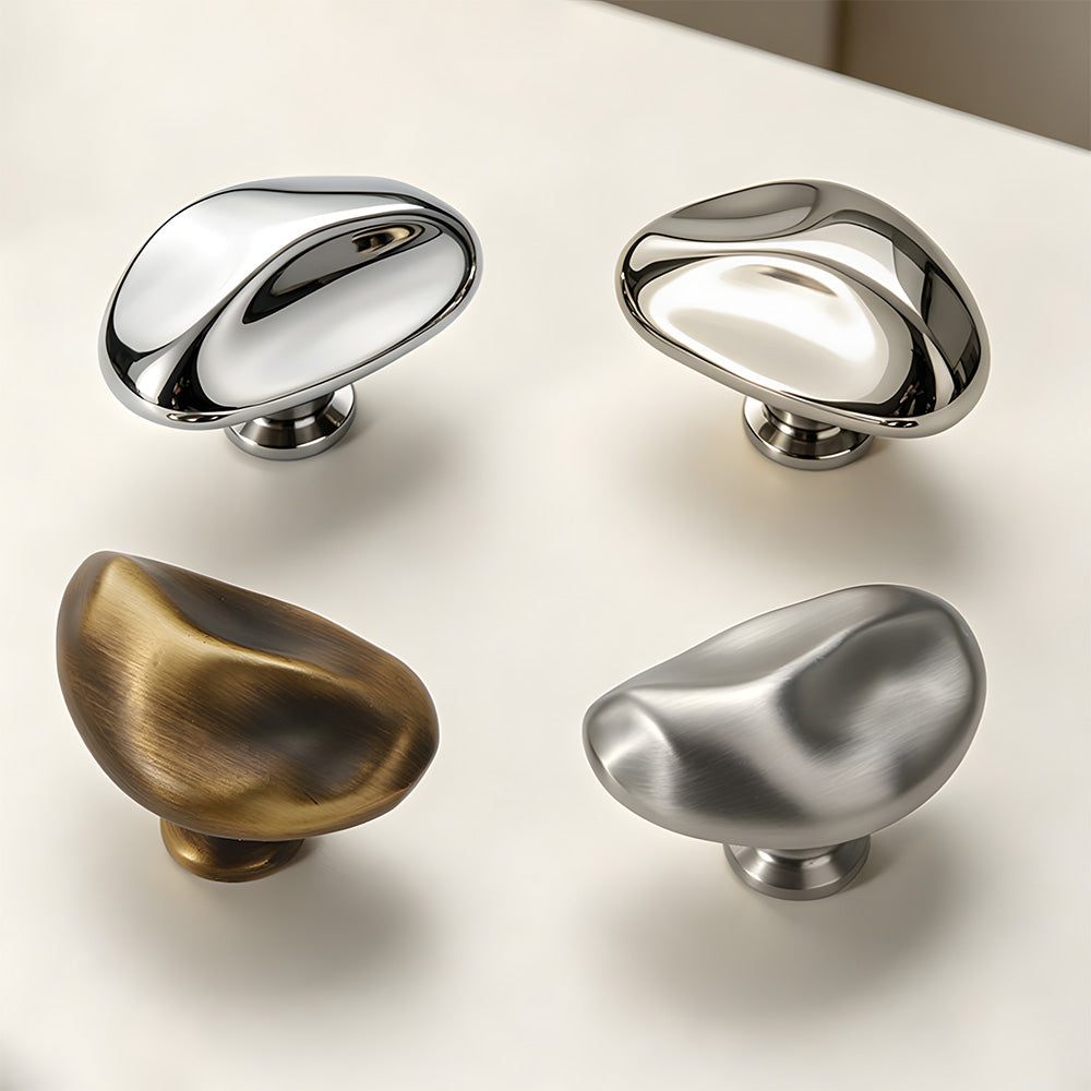 Modern Pebble Cupboard Knobs