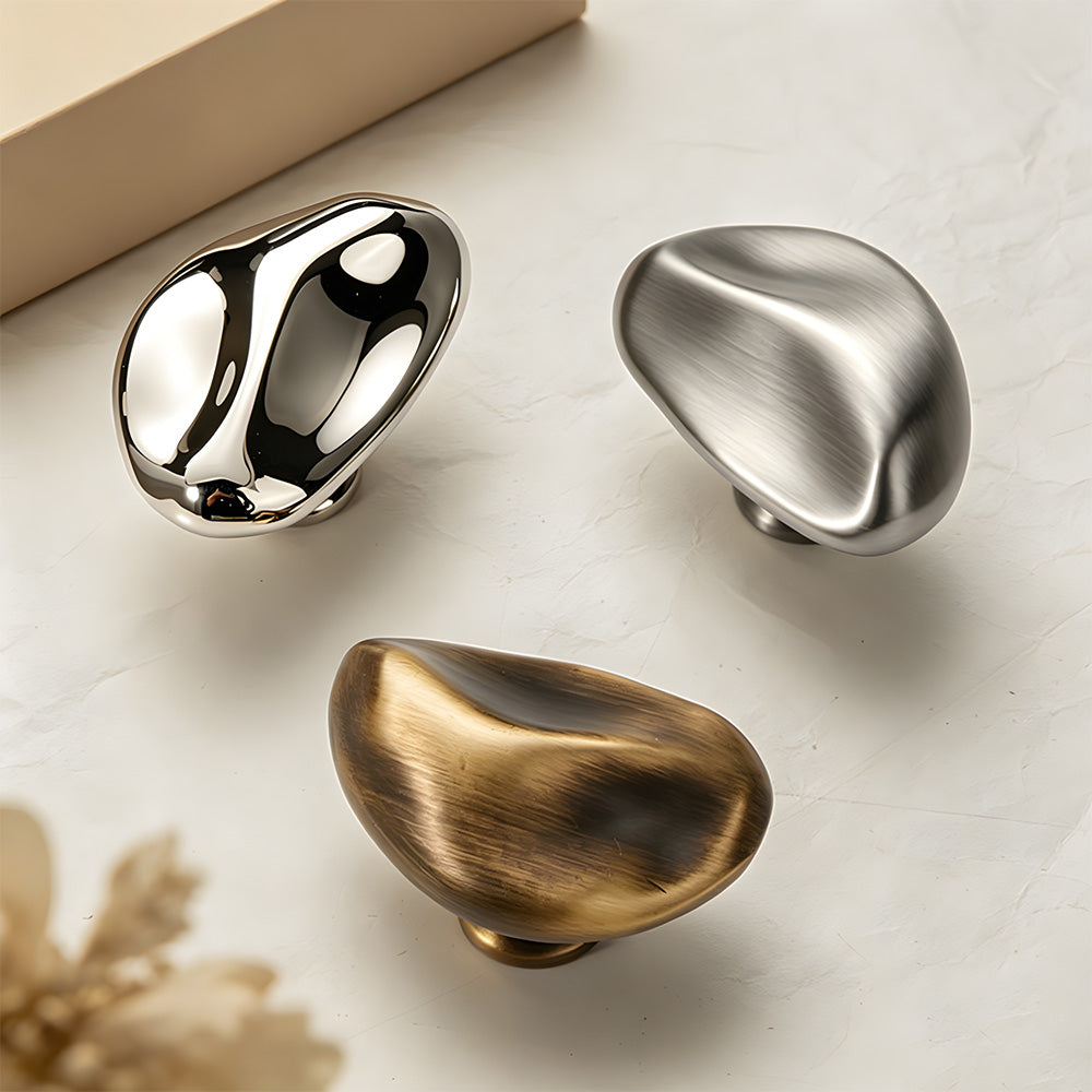 Modern Pebble Cupboard Knobs