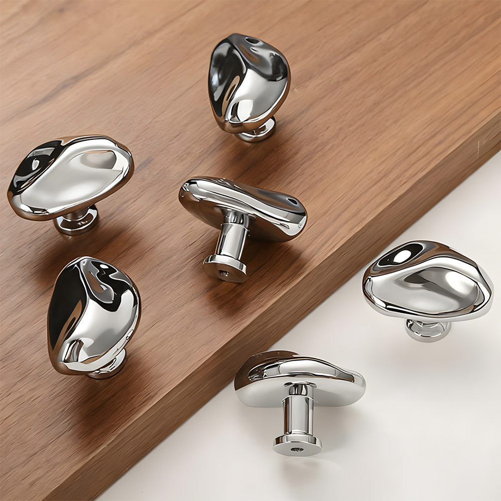 Modern Pebble Cupboard Knobs