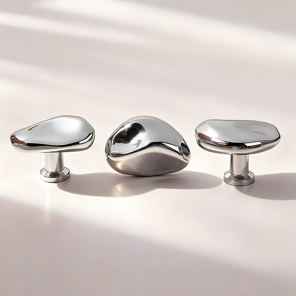 Modern Pebble Cupboard Knobs