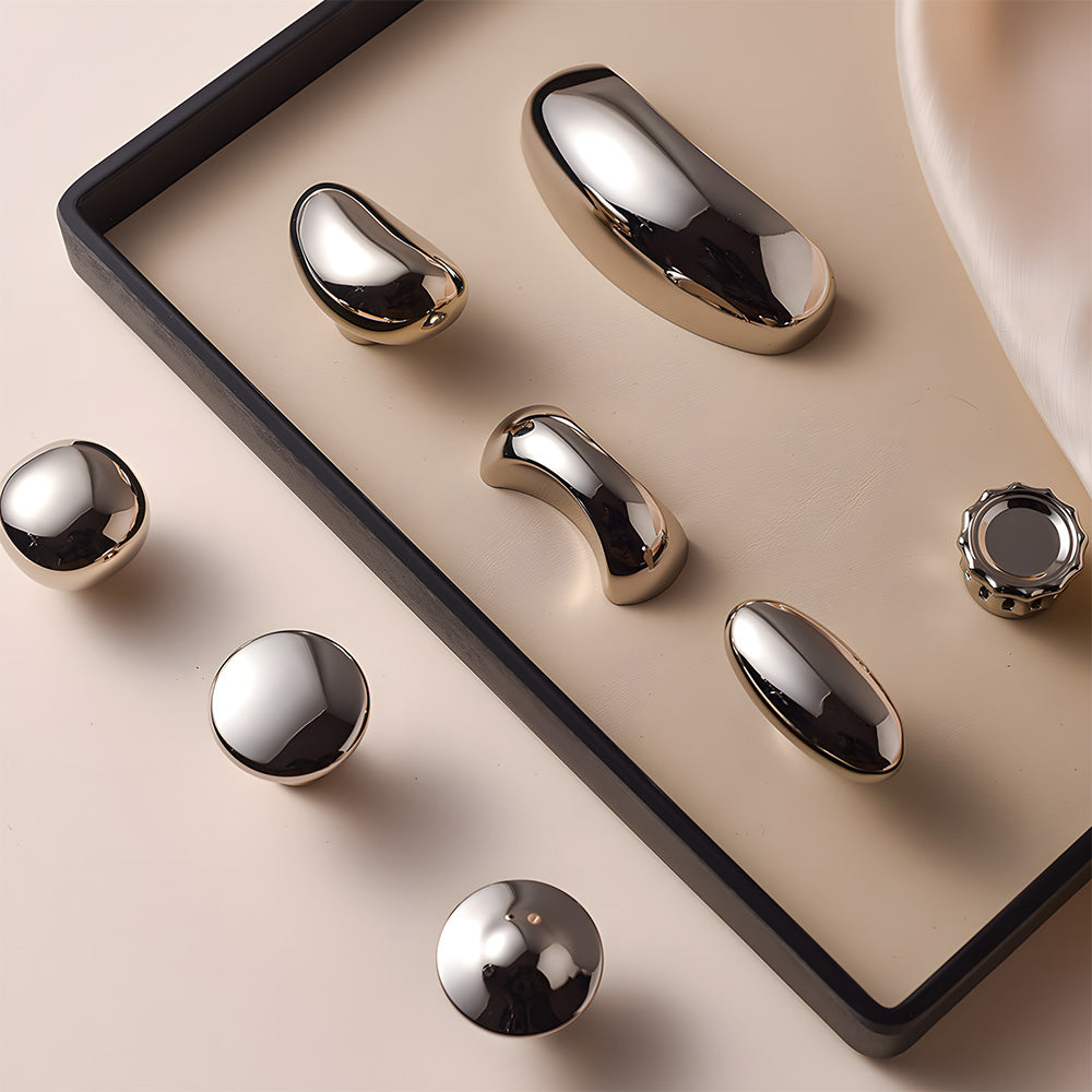 Modern Pebble Drawer Handles and Knobs