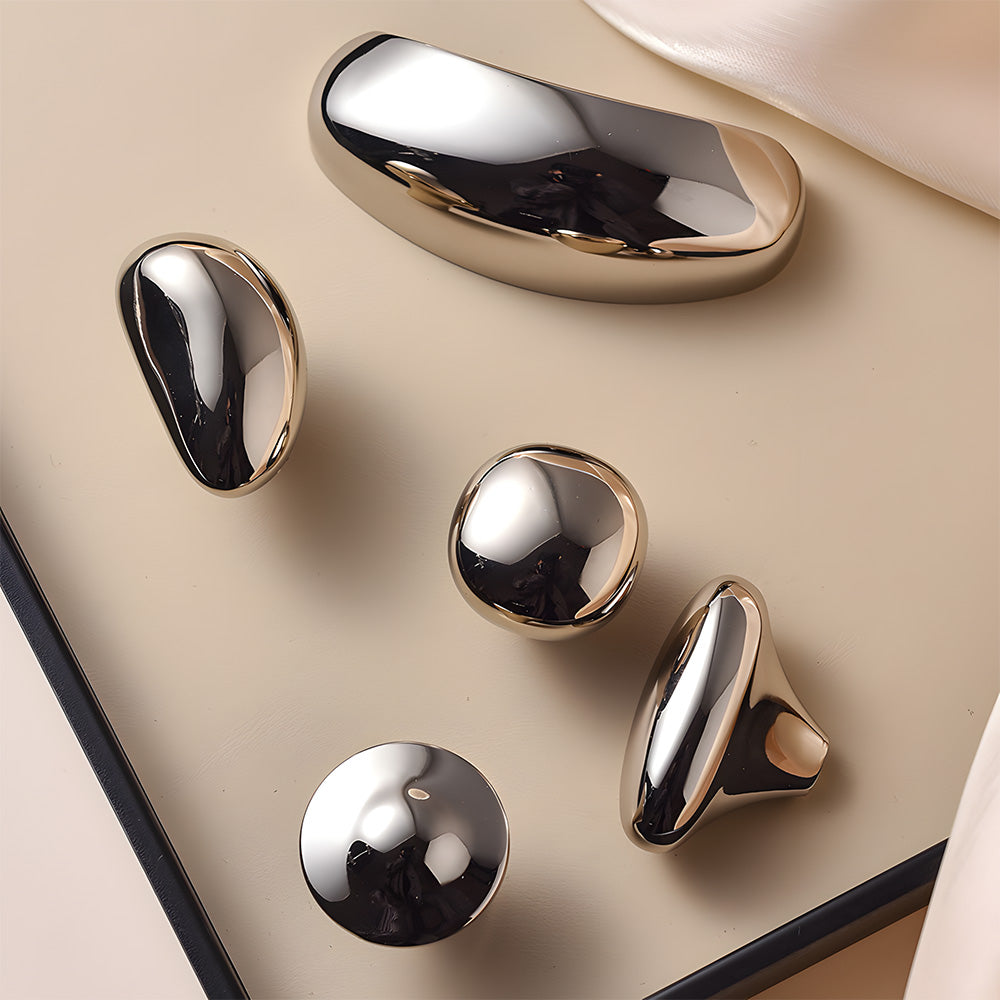 Modern Pebble Drawer Handles and Knobs