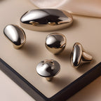 Modern Pebble Drawer Handles and Knobs