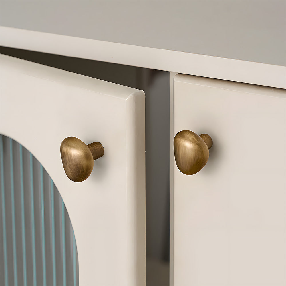 Modern Pebble Mushroom Cupboard Knobs