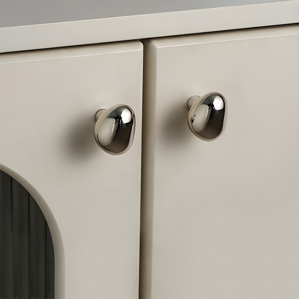 Modern Pebble Mushroom Cupboard Knobs
