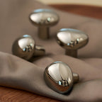 Modern Pebble Mushroom Cupboard Knobs