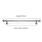 Modern Pumpkin Head T-Bar Wardrobe Handles & Knobs