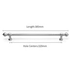 Modern Pumpkin Head T-Bar Wardrobe Handles & Knobs