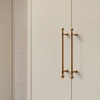 Modern Pumpkin Head T-Bar Wardrobe Handles & Knobs