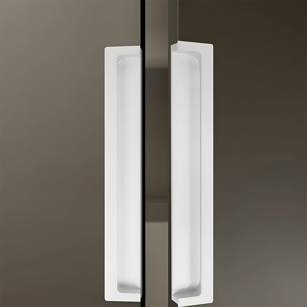 Modern Rectangular Concealed Wardrobe & Drawer Handles