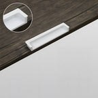 Modern Rectangular Concealed Wardrobe & Drawer Handles