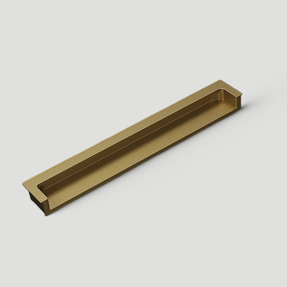 Modern Rectangular Concealed Wardrobe & Drawer Handles