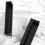 Modern Rectangular Concealed Wardrobe & Drawer Handles