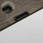Modern Rectangular Concealed Wardrobe & Drawer Handles