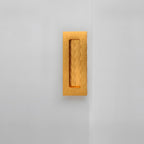 Modern Rectangular Flush Finger Pull Cupboard Handles