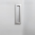 Modern Rectangular Flush Finger Pull Cupboard Handles
