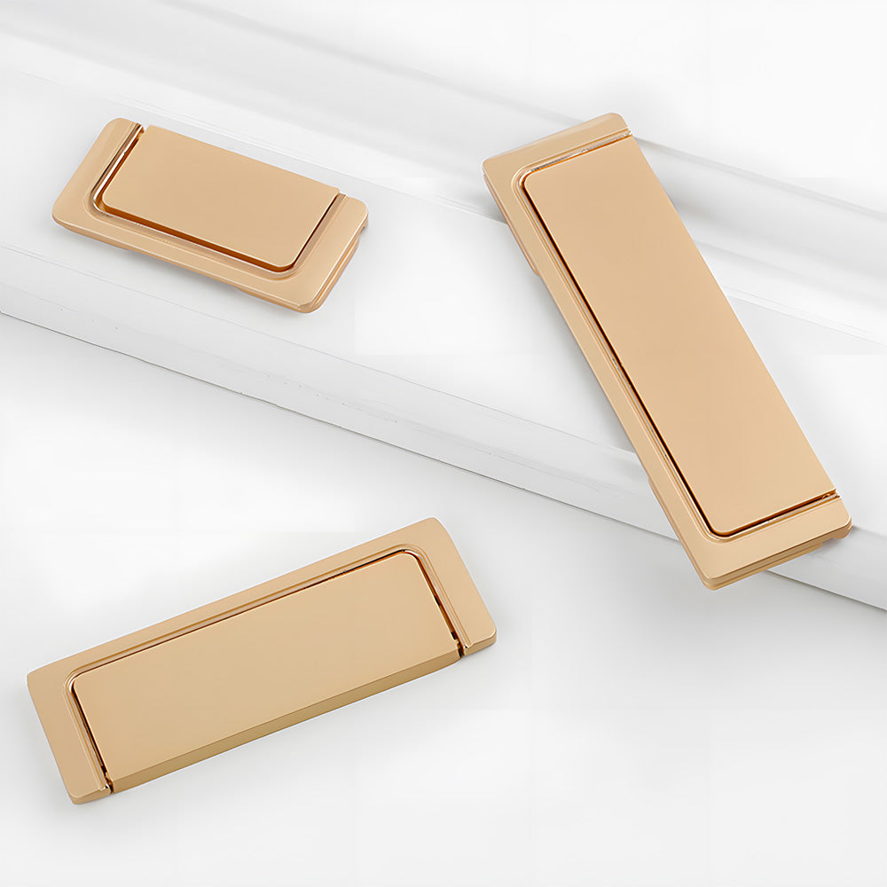 Modern Rectangular Folding Drawer Handles