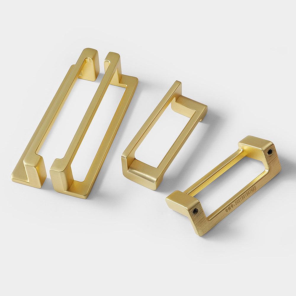 Modern Rectangular Frame Cupboard & Drawer Handles