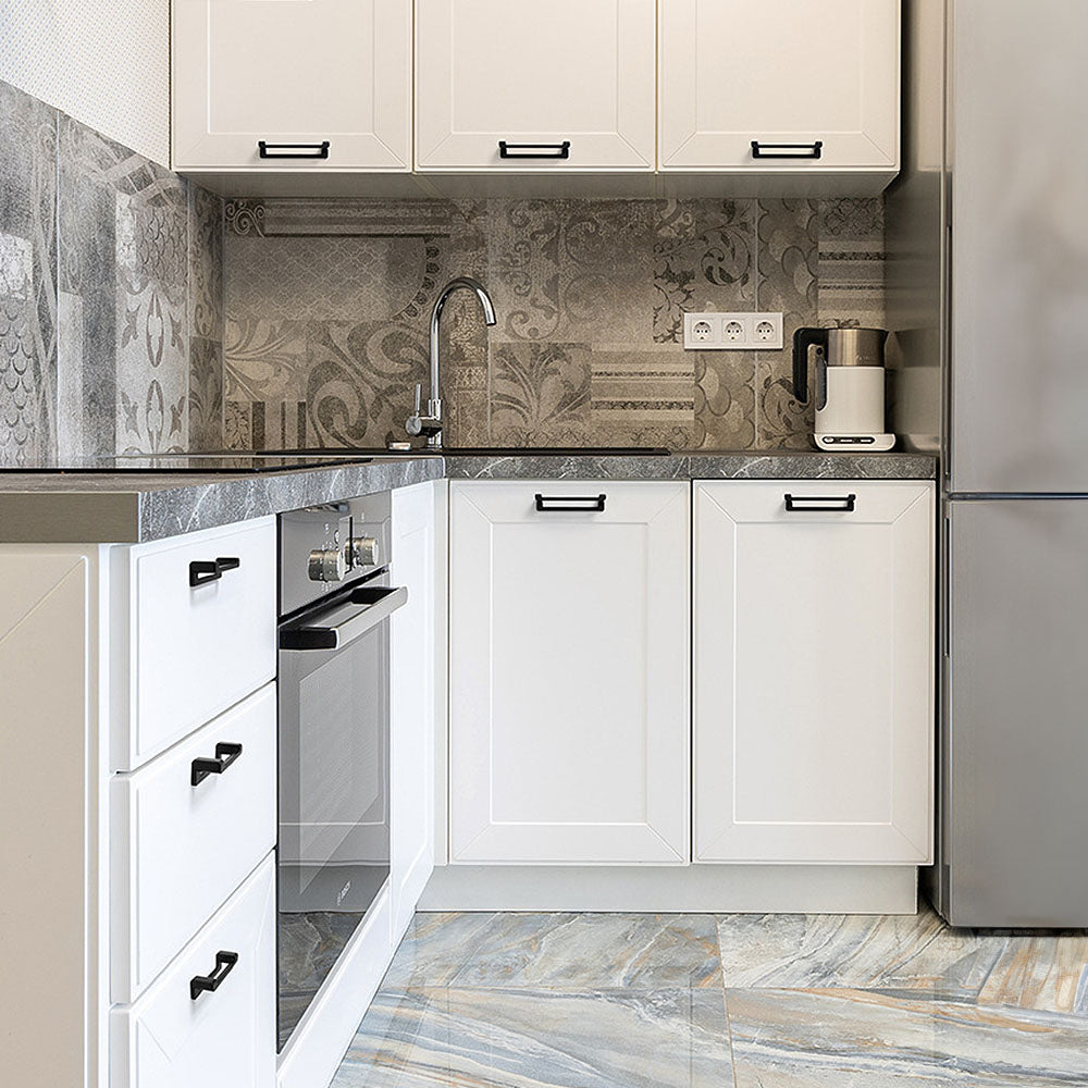 Modern Rectangular Frame Cupboard & Drawer Handles