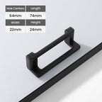 Modern Rectangular Frame Cupboard & Drawer Handles