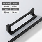 Modern Rectangular Frame Cupboard & Drawer Handles