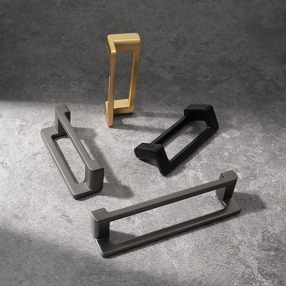 Modern Rectangular Frame Cupboard & Drawer Handles