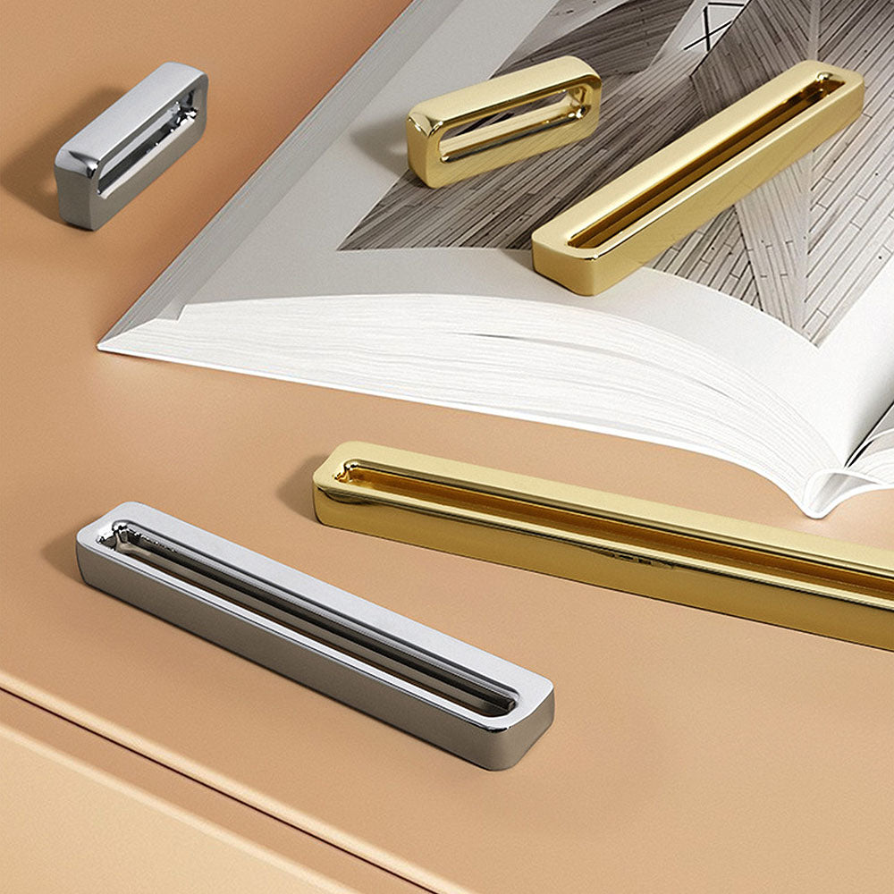 Modern Rectangular Frame Cupboard & Wine Cabinet Handles