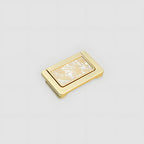 Modern Rectangular Gold Ring Pull Drawer Handles