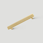 Modern Rectangular Knurled Cabinet Handles & Round Knobs