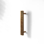Modern Rectangular Knurled Cabinet Handles & Round Knobs