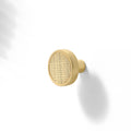 Modern Rectangular Knurled Cabinet Handles & Round Knobs