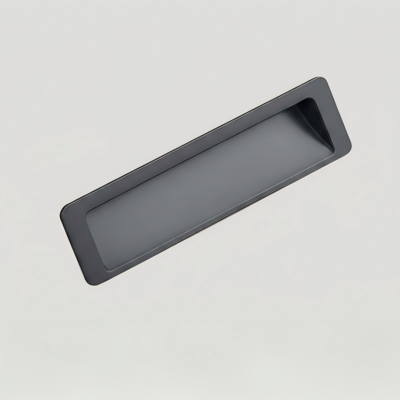 Modern Rectangular Recessed Cupboard Handles