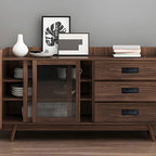 Modern Rectangular Recessed Cupboard Handles with Sliding Grip