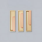 Modern Rectangular Recessed Cupboard Handles with Sliding Grip
