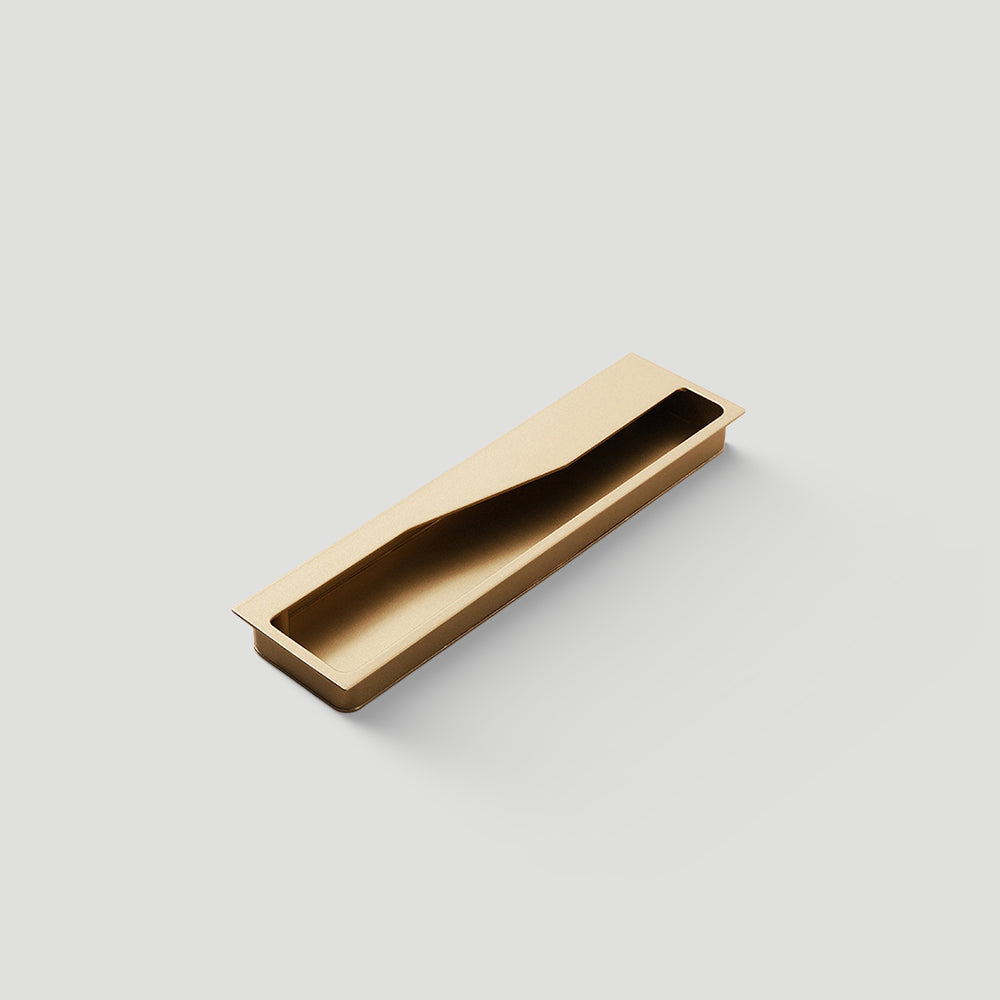 Modern Rectangular Recessed Drawer Handles