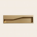 Modern Rectangular Recessed Drawer Handles