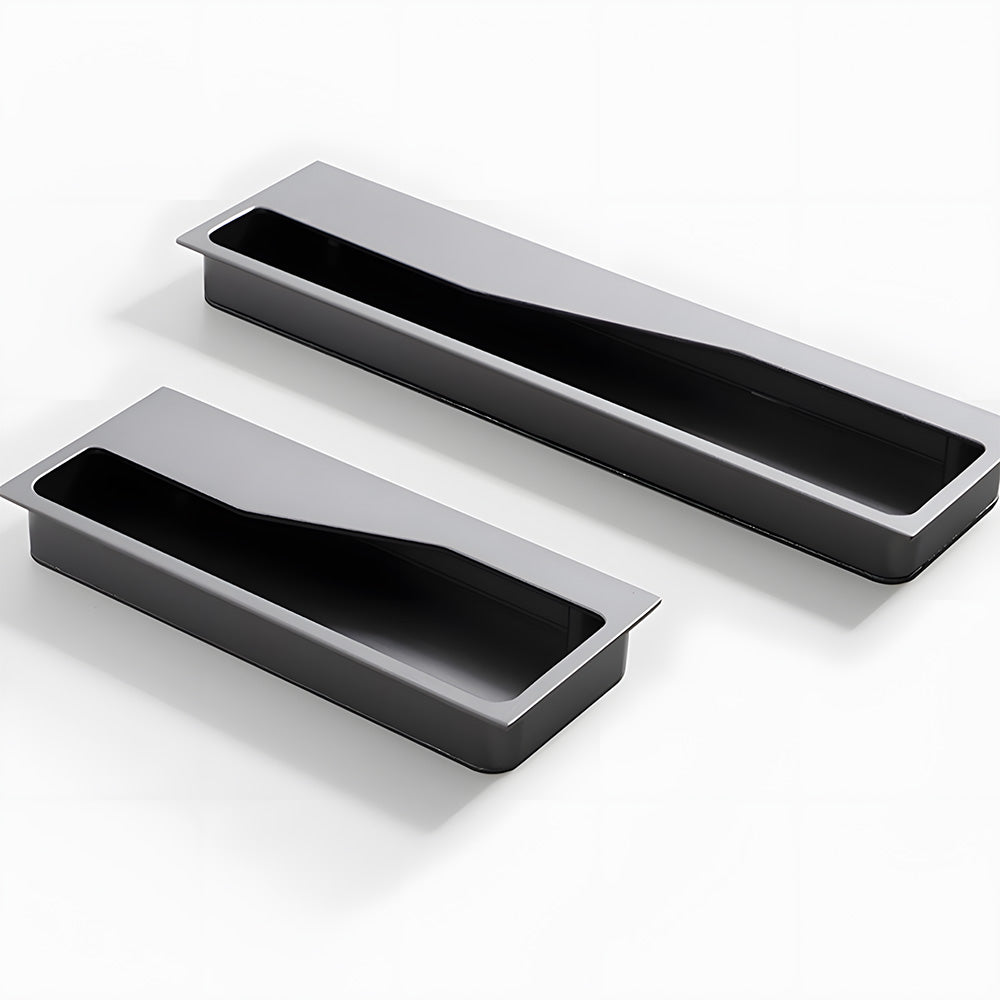 Modern Rectangular Recessed Drawer Handles