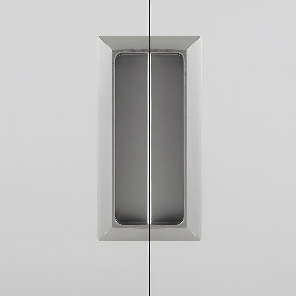 Modern Rectangular Recessed Finger Pull Handles