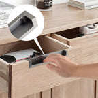 Modern Rectangular Recessed Finger Pull Handles